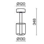 Аккумуляторный светильник Maytoni MOD229TL-L3G3K1