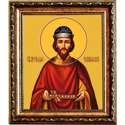 Феодор Черниговский мученик. Икона на холсте.