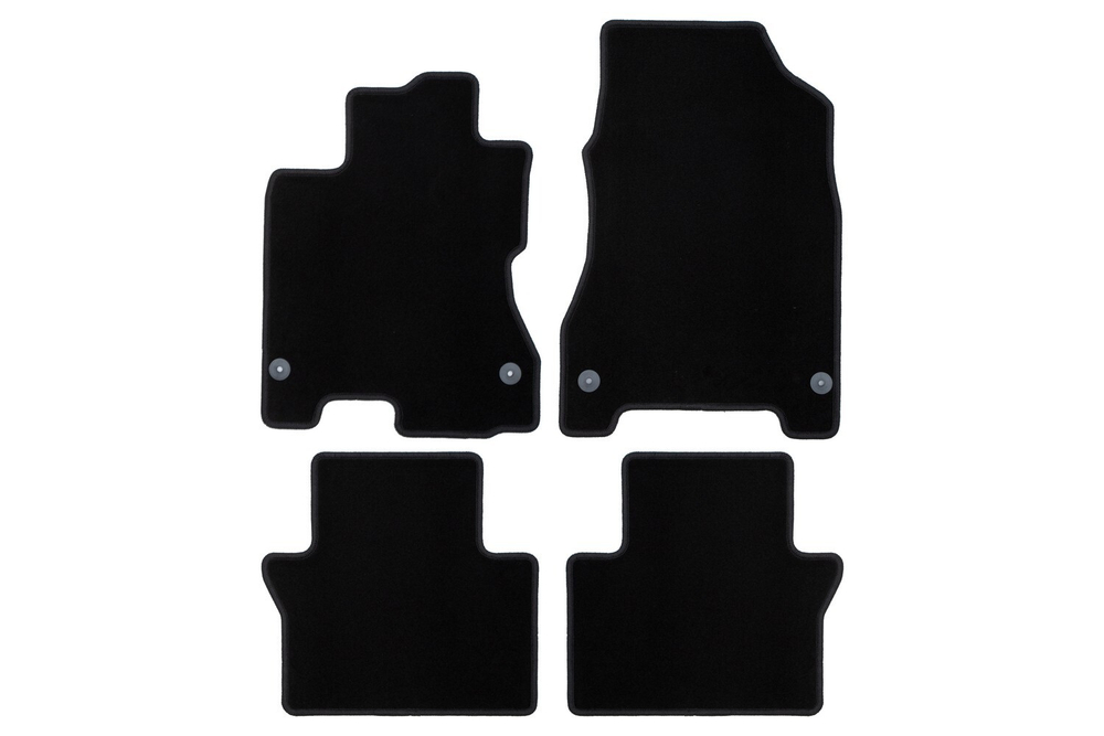 Коврики в салон Klever Econom RENAULT Koleos 2008-2011, 2011-2013, 2013-2016, кроссовер, 4 шт. (текстиль) Klever.KLEVER01411401200K