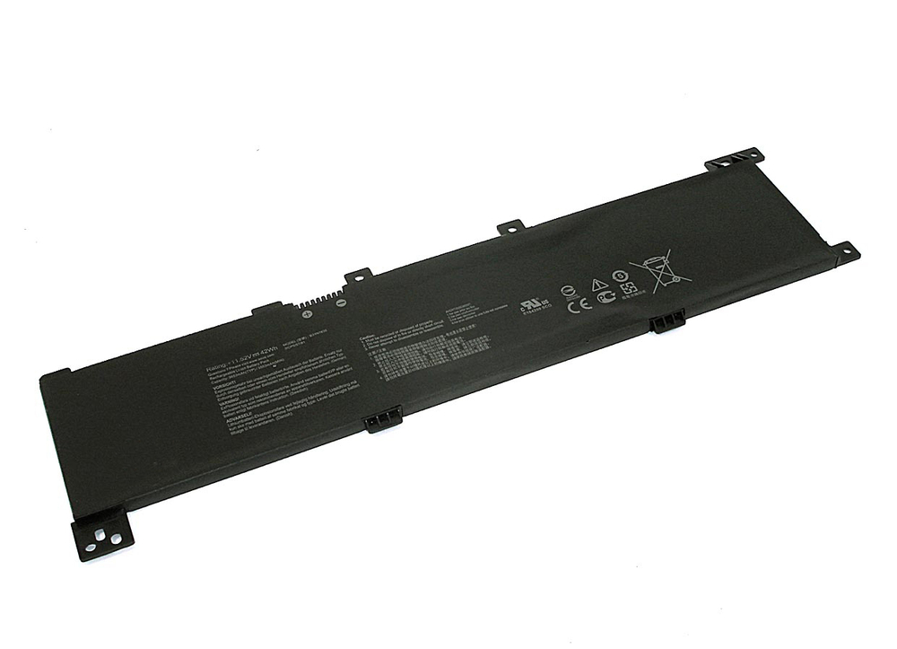 Аккумуляторная батарея для ноутбука Asus X705NA (B31N1635) 11.52V 3650mAh черная