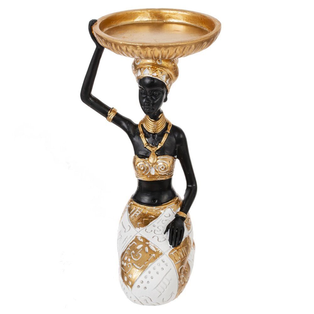 GAEM Фигурка декоративная "Африканка", L11 W11,5 H19,5 см