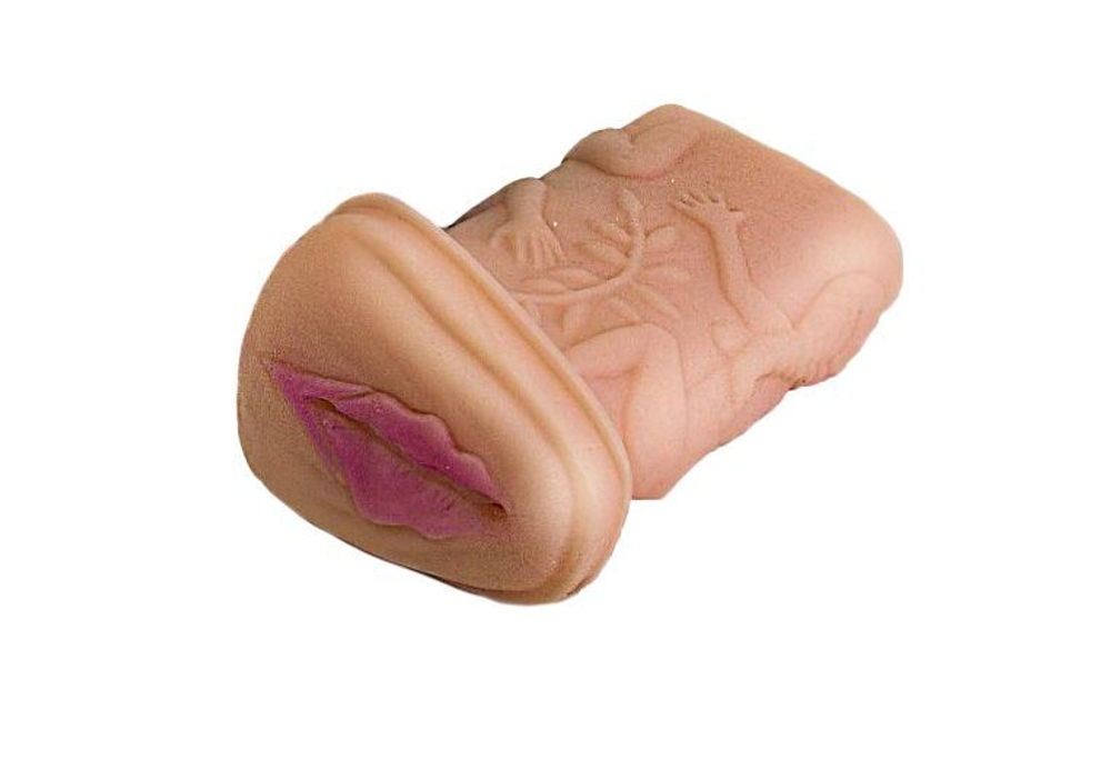 Телесный мастурбатор-вагина из киберкожи (Цвет: телесный)