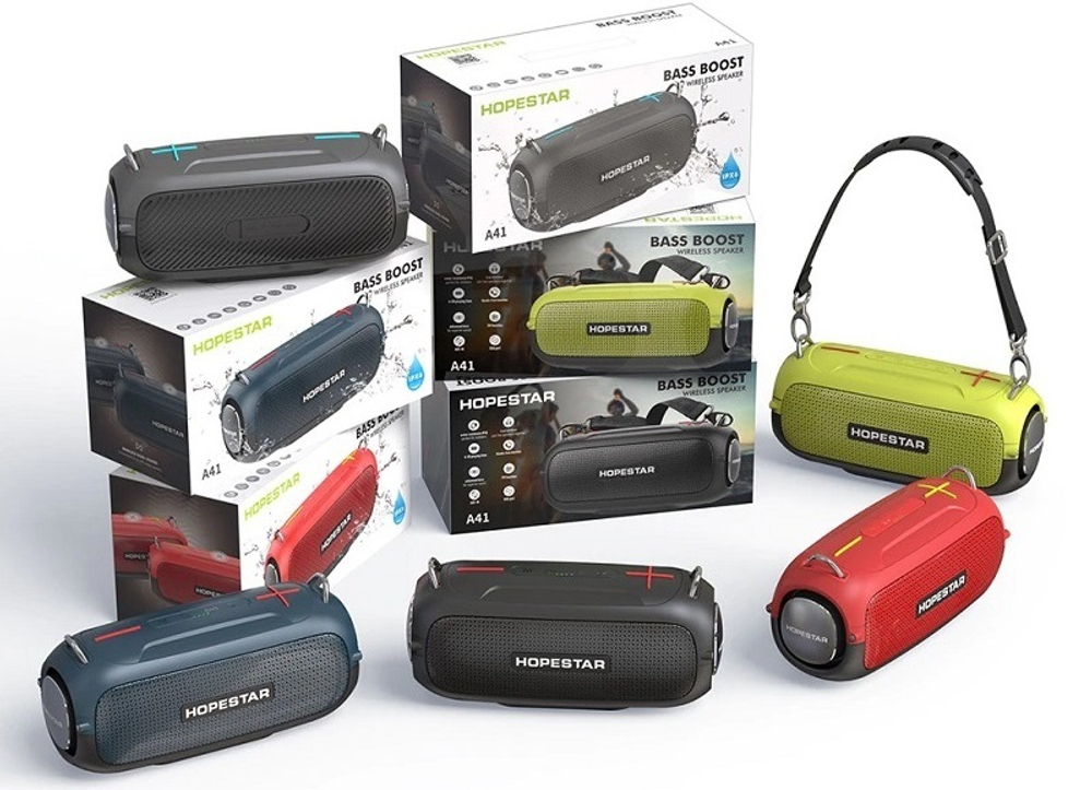 Беспроводная колонка Hopestar A41 Bass Boost IPX6