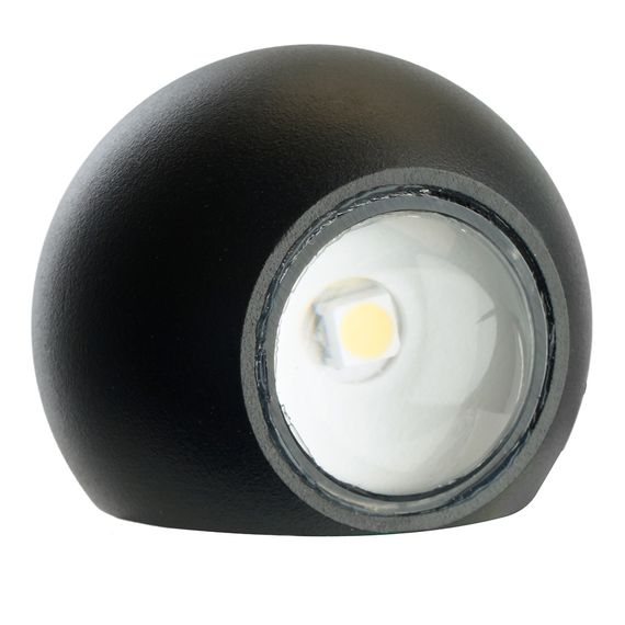 Светодиодный светильник стационарный Feron AL51 2*1W 4000K черный 51130