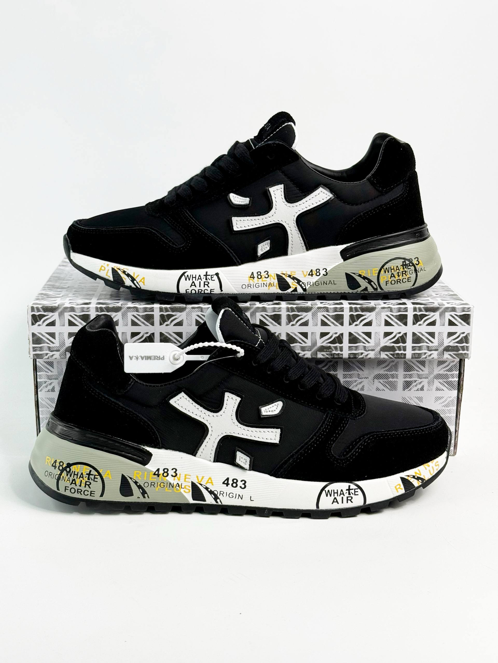 Кроссовки Premiata #B151 (черн.)