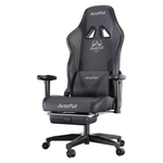 Премиум игровое кресло Autofull серия C3, AF050DS, черный, Подставка для ног