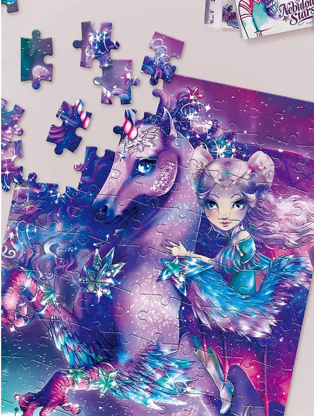 Детский набор пазлов для девочек серия Nebulia, марка Nebulous Stars