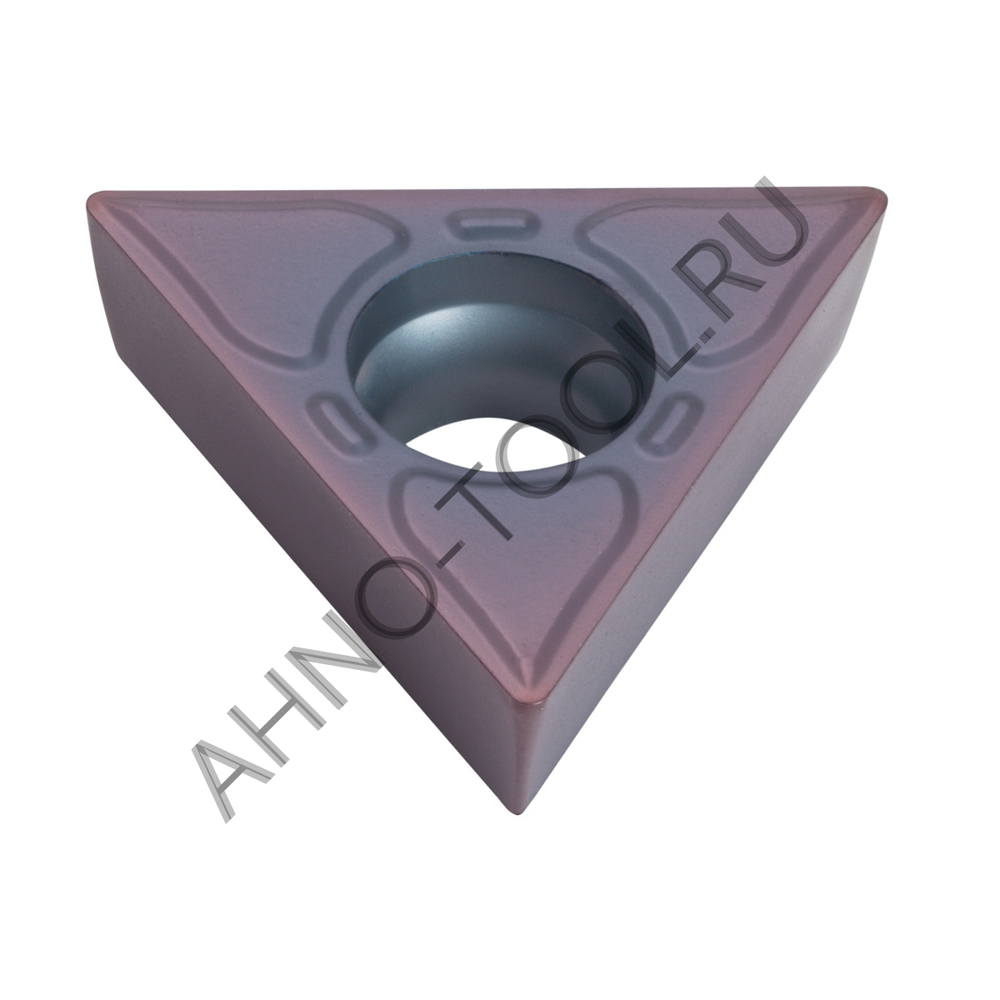 Пластина твердосплавная ISO TCMT16T304-MFA APM20B AHNO по жаропроч. и нерж.стали, получистовая