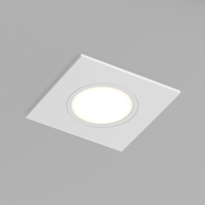 DK3102-WH Встраиваемый влагозащищенный светильник, IP65, до 10 Вт, LED, GU5,3, белый