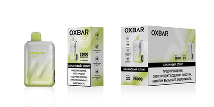 Oxbar Liso Банановый сплит 28000 затяжек 20мг (2%)