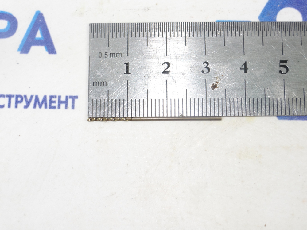 Сверло по металлу ц/х 1 мм DIN338 HSSCo5 INOX Fanar арт. w2-101811-0100 (10шт)