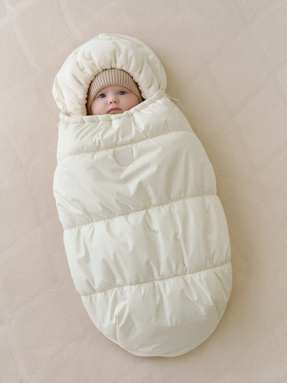 Кокон зимний для новорожденных "Айвори" 0+