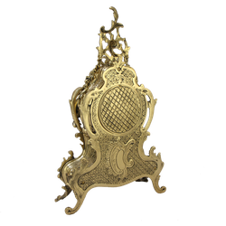 Bello De Bronze Каминные часы с канделябрами "Луи XV"