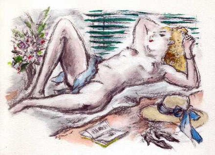 Andre Dignimont (1891-1965) - эротическое искусство французского художника