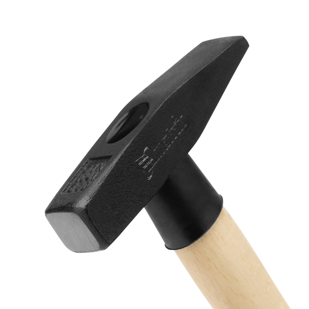 Молоток слесарный, 200 г, квадратный боек, деревянная рукоятка// Matrix