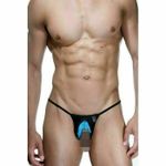 Мужские трусы стринги черные La Blinque LB15342