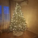 Ель искусственная «Вега» (Литая хвоя) от 1,2 м до 3 м