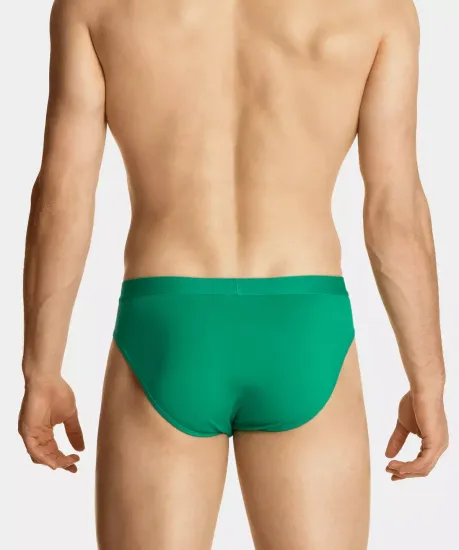 Трусы (5шт) мужские слипы спорт ATLANTIC, 5SMP-004, темно-синие + серо-голубые + зеленые + темно-голубые