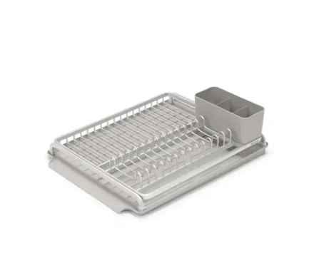 Brabantia Сушилка для посуды на серой раковине