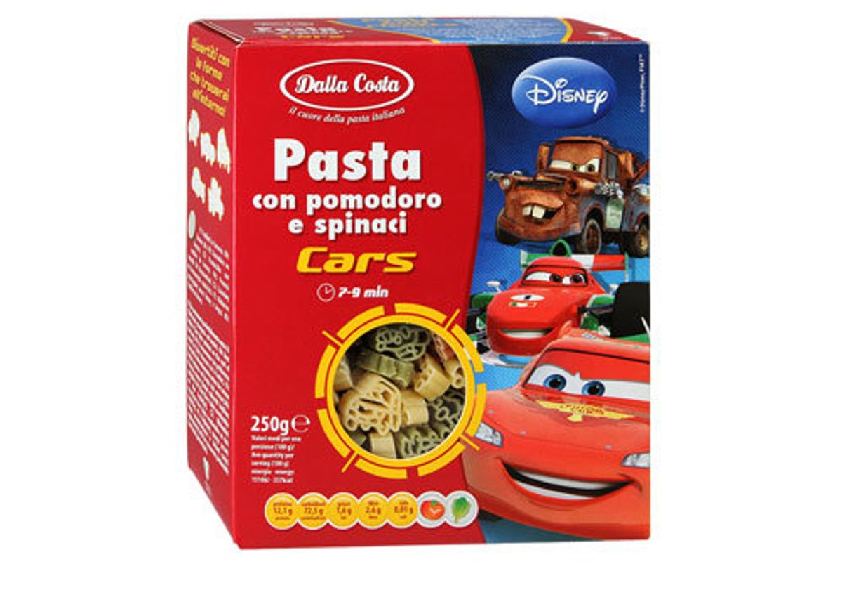 Макароны Dalla Costa Disney "Тачки", 250г