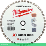 Алмазный диск Milwaukee Speedcross X-HUDD 350мм (4932492151)