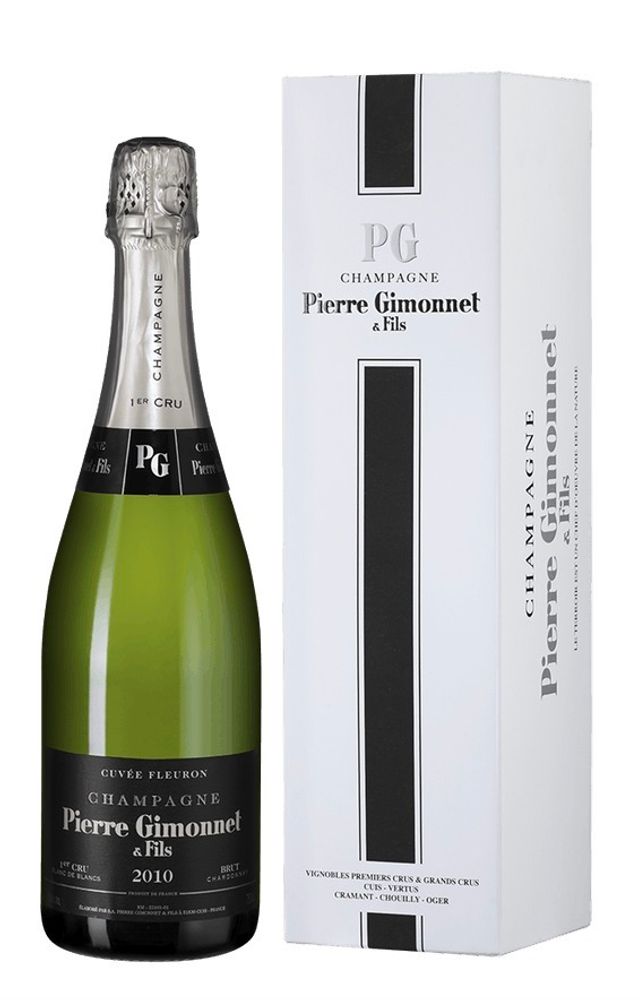 Шампанское Fleuron Premier Cru Pierre Gimonnet &amp; Fils gift box, 0,75 л.