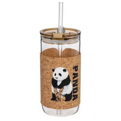 GAEM Бутылка с трубочкой, 410 мл, L7 W7 H15 см, 4в.