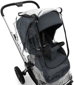 Коляска Agex Life 3 в 1 хромированная рама с автокреслом i-Safe Black ALM606 Midnight Grey (Темно-серый)