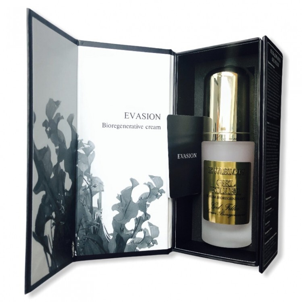Evasion Gel Filler Serum Bioregenerant Гель филлер для лица против морщин омолаживающий, 40ml