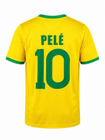 Футболка футбольная сборной Бразилии 1970 Пеле 10