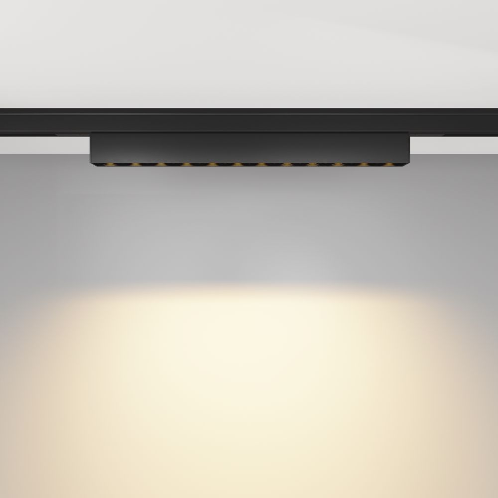 Трековый магнитный светодиодный светильник Maytoni Levity   TR193-1-10W2.7K-M-B