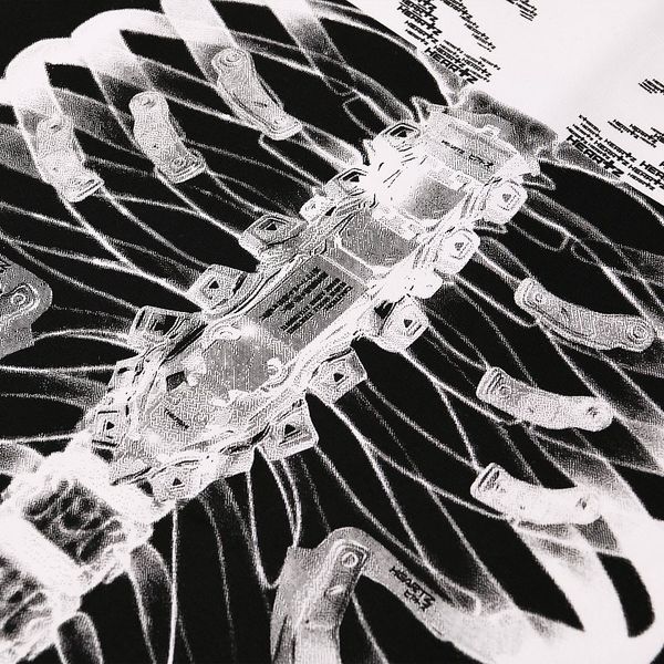 Футболка «Rays» Layered Kimono Milk - фото 7