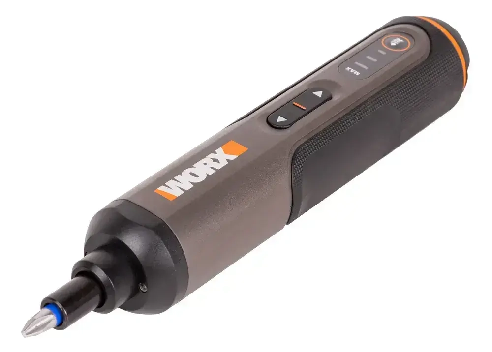 Отвертка аккумуляторная WORX WX240, 4В, 5Нм, 1,5Ач, набор оснастки