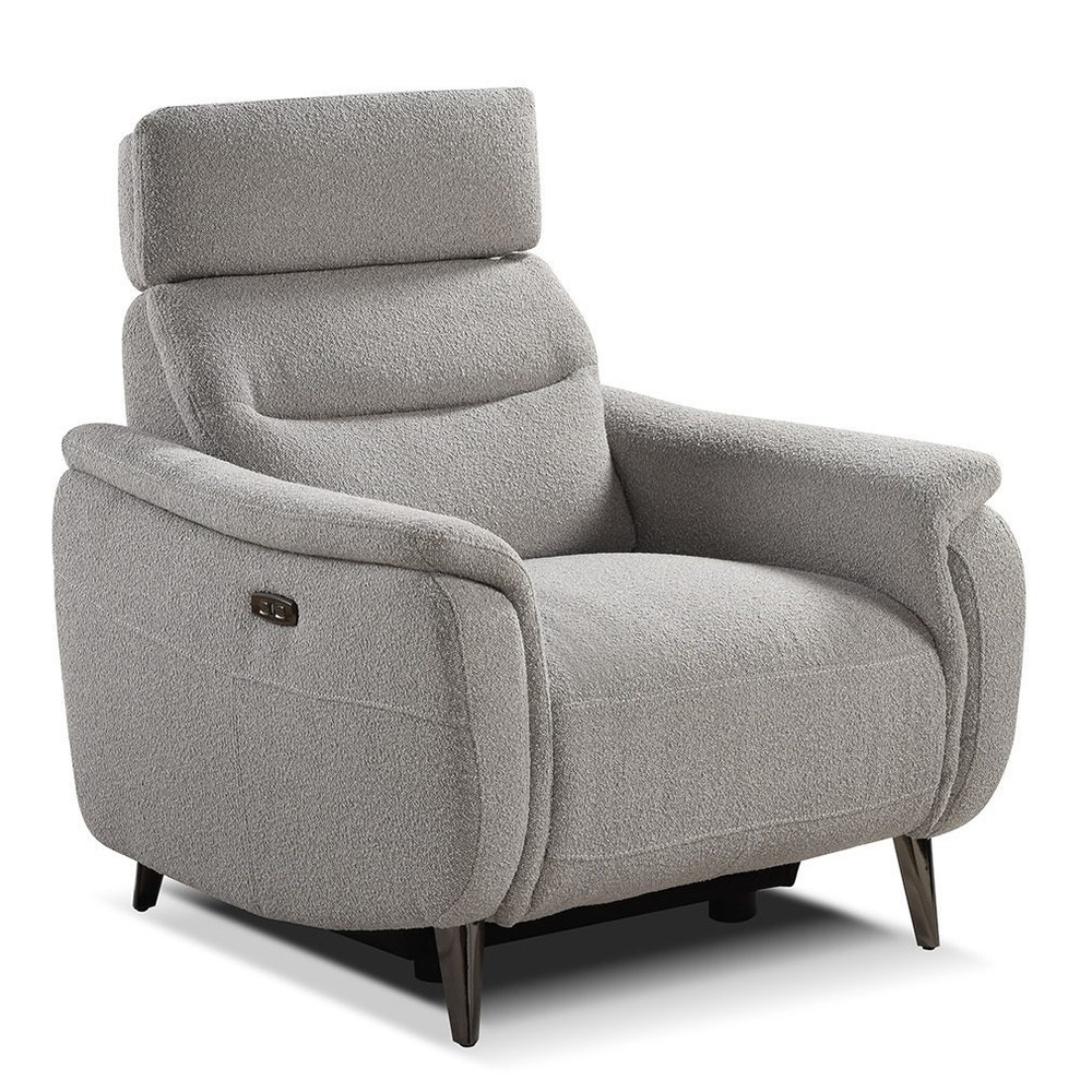 Кресло-реклайнер Cheretto серое