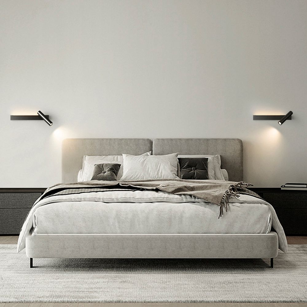 Настенный Светильник Jenius L25 Black Right By Imperiumloft