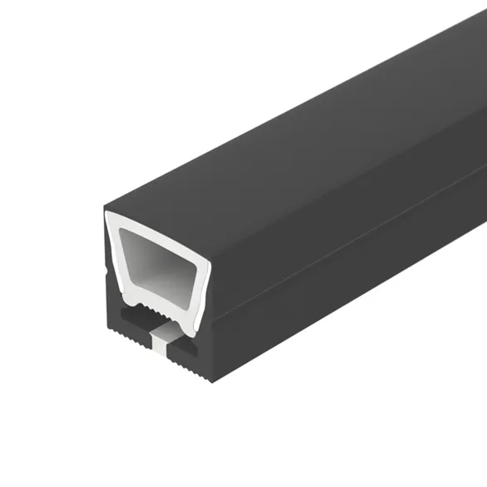Силиконовый профиль WPH-FLEX-1616-TOP-S11-5m FULL BLACK (Arlight, Силикон) 045774