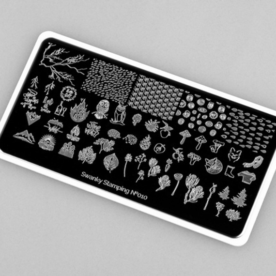 Пластина Swanky Stamping №010