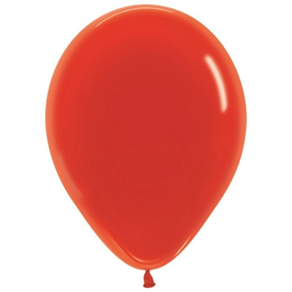 Воздушные шары Sempertex, цвет 315 кристалл, красный, 50 шт. размер 12&quot;