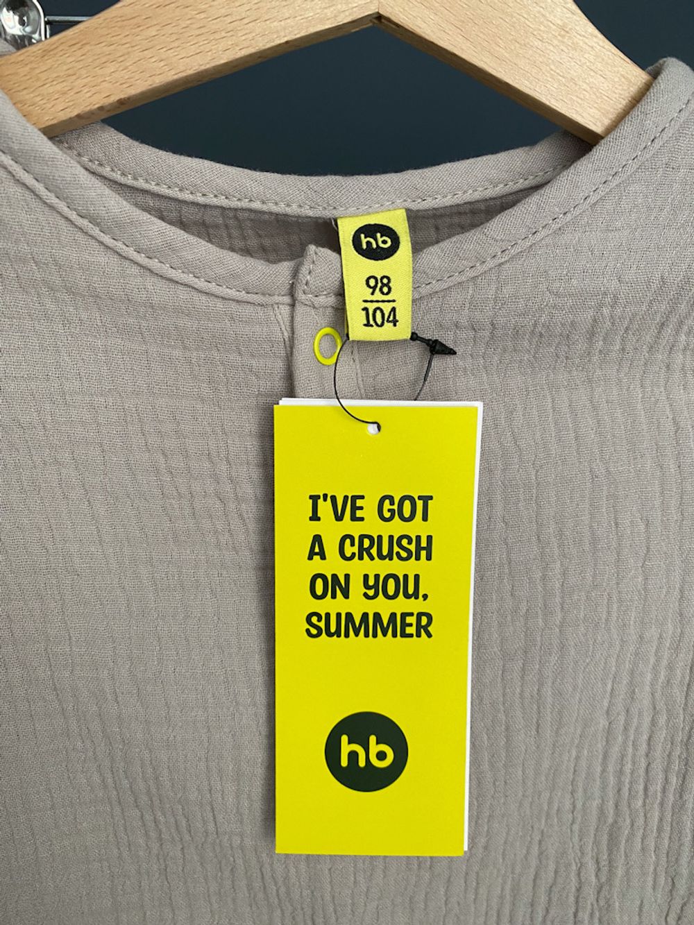 Новая хлопковая рубашка  Happy Baby, 104