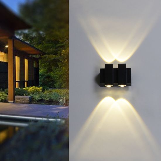 86846-9.2-004TL LED4*1W BK светильник настенный