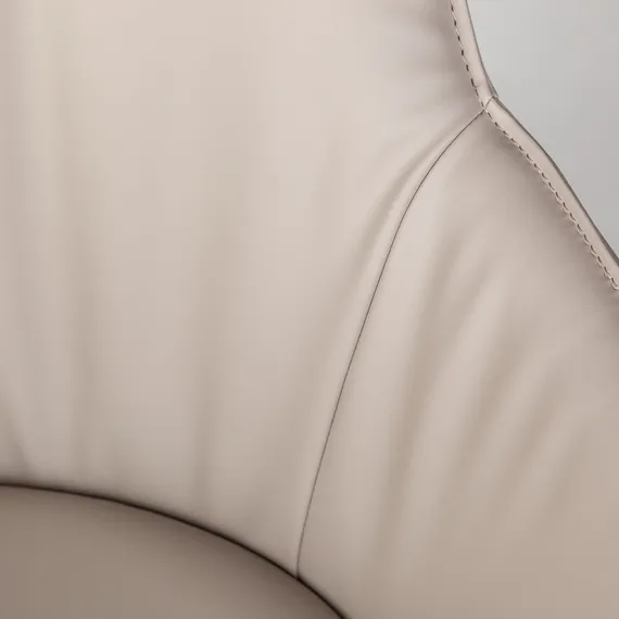 Полукресло Sofia, серая экокожа Soft-Touch