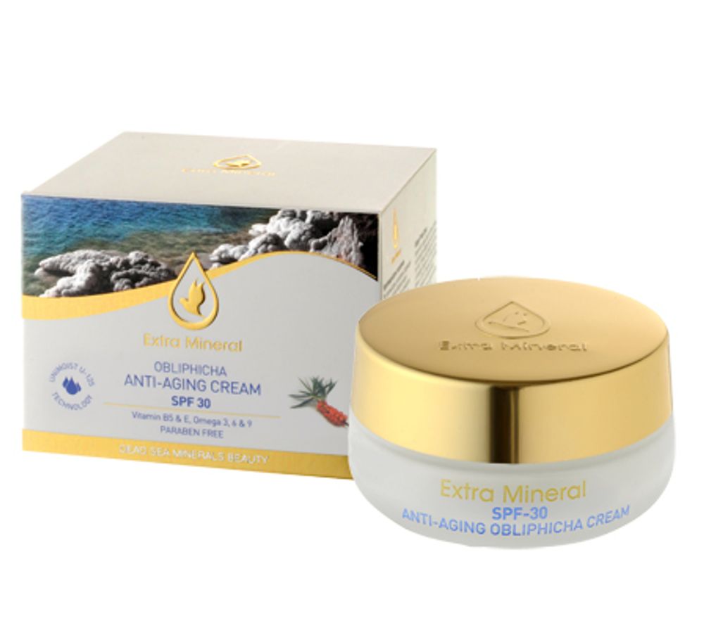 Extra Mineral Антивозрастной крем с облепихой SPF-30