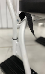 Снегокат 505 высокий SNOWKAT TWINS BABY PUSH для двоих, с 2 склад спинк. П-обр толкат. Совы карнавал