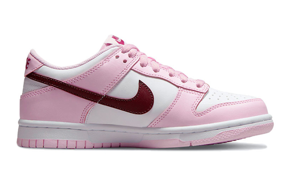 Nike Dunk Low Pink Foam Red White GS