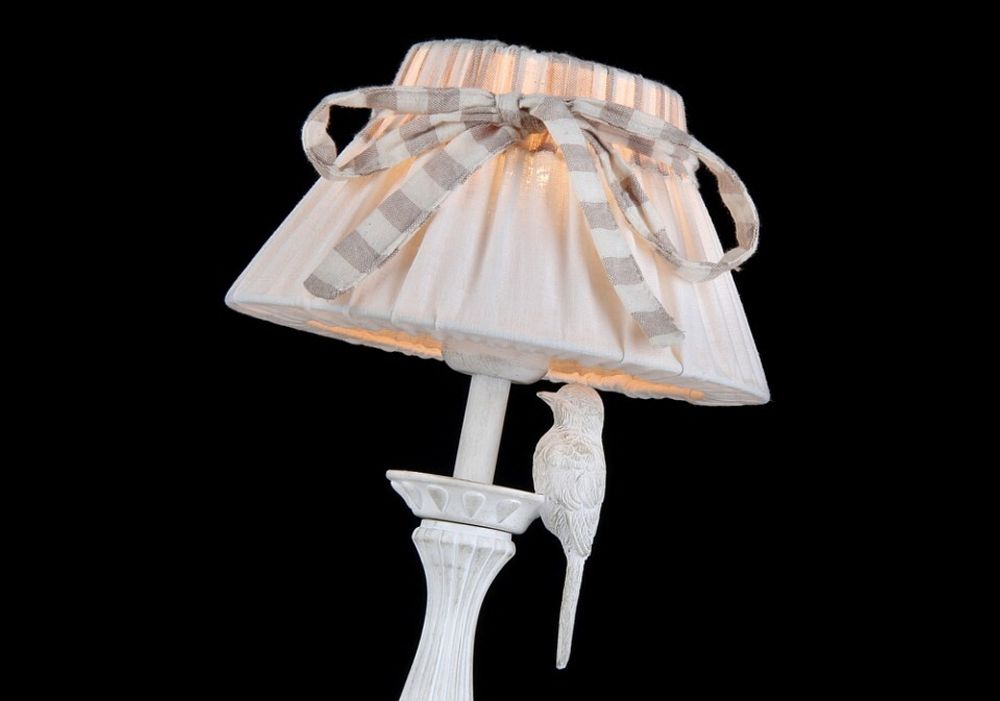 Настольная лампа декоративная Maytoni Bird ARM013-11-W
