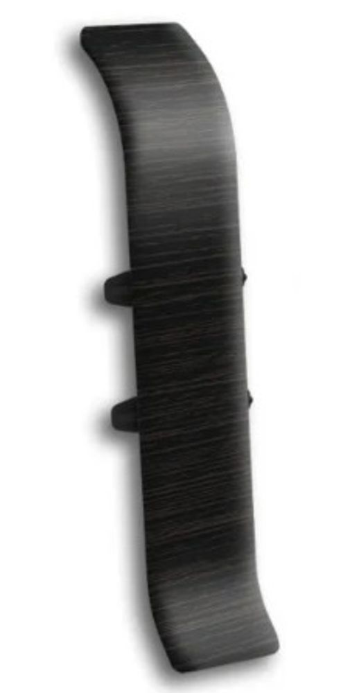 Соединитель для плинтуса 70мм "Идеал Классик", 302 Венге черный