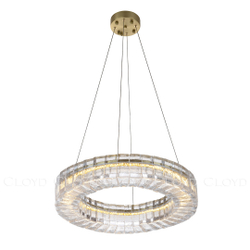 Люстра Cloyd TANGEISER C1 / Ø61 см - золото (арт.11472)