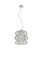 E91-ф300*H320(1200) CHROME (1) Люстра  NW