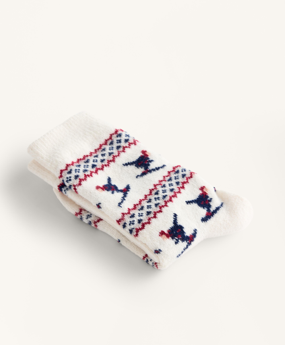 Oysho 2 пары классических носков с жаккардовым узором, темно-синий