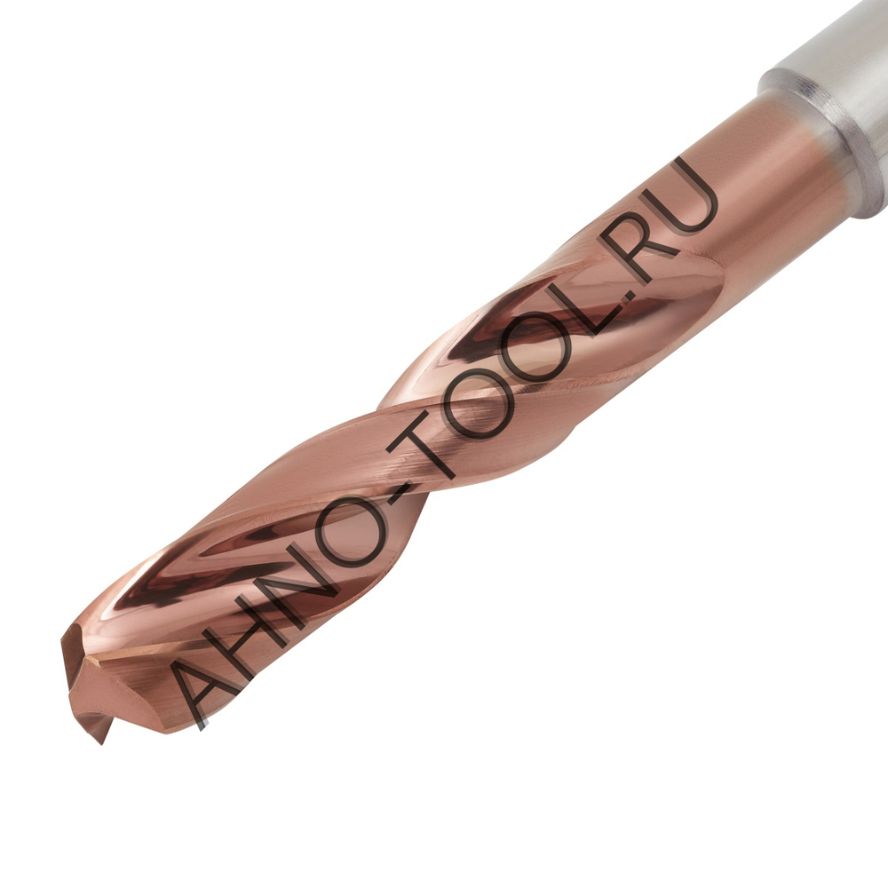 Сверло  6.8мм  твердосплавное 3D без подвода СОЖ. SP-X800030680 VHM AHNO по стали, чугуну, нерж. и ж